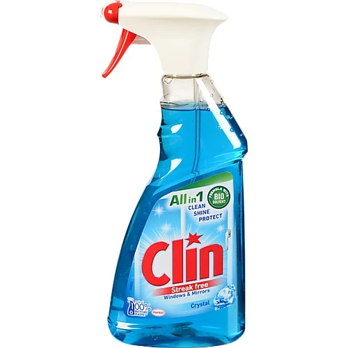 Засіб миючий для скла Crystal Windows&Glass Clin 500мл
