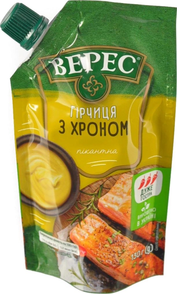 Гірчиця з хроном Верес д/п 140г