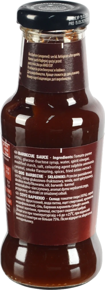 Соус пікантний Barbecue Kuhne с/пл 250мл