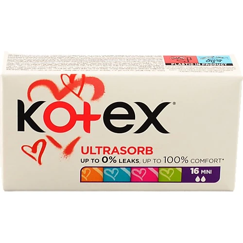Тампони Котекс міні 16шт