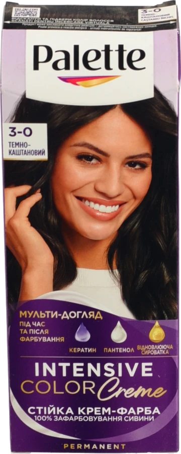 Фарба д.волосся Palette N2 темно коричневий