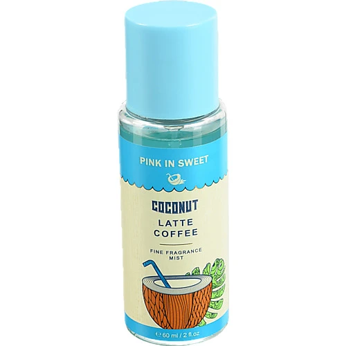 Спрей Pink in Sweet 60мл д.тіла coconut latte coffee B0068-DP