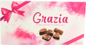 Цукерки Grazia 400г праліне асорті
