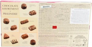 Цукерки Grazia 400г праліне асорті