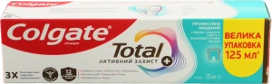 Зубна паста Colgate Total 12 для професійного чищення, 125 мл