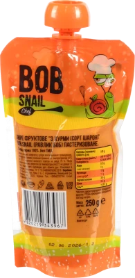 Пюре фруктове З хурми Bob Snail д/п 250г