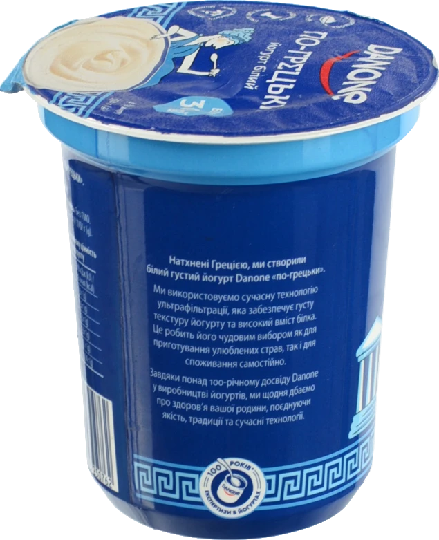 Йогурт Данон 350г 4% грецький ст