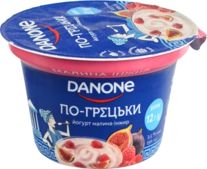 Йогурт Данон 150г 3.5% малина інжир грецький ст