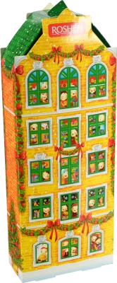 Н.П Рошен 729г новорічний будиночок