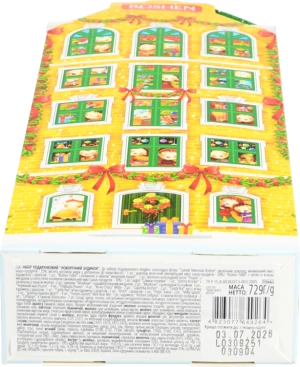 Н.П Рошен 729г новорічний будиночок