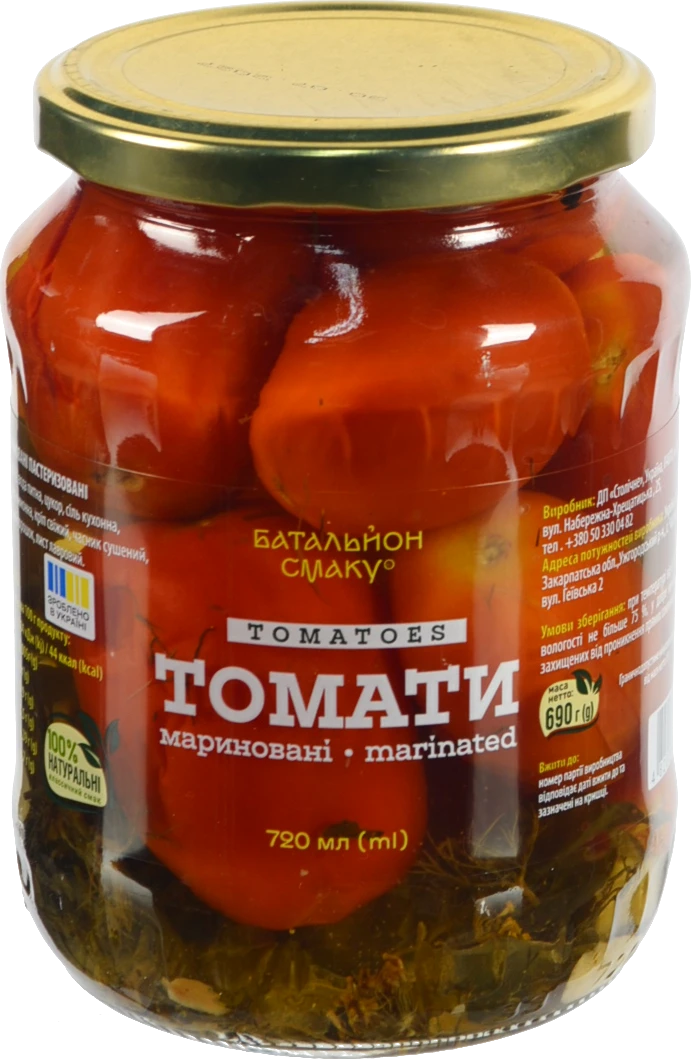 Томати Батальйон смаку 720мл