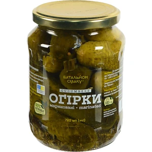 Огірки Батальйон смаку 720мл