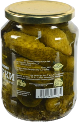 Огірки Батальйон смаку 720мл