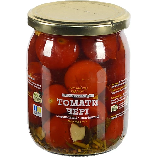 Томати Батальйон смаку 540мл чері