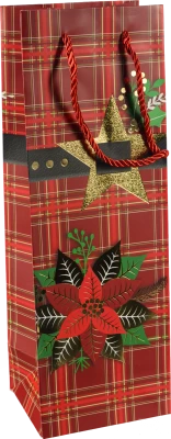 Пакет подарунковий новорічний 351210cм
