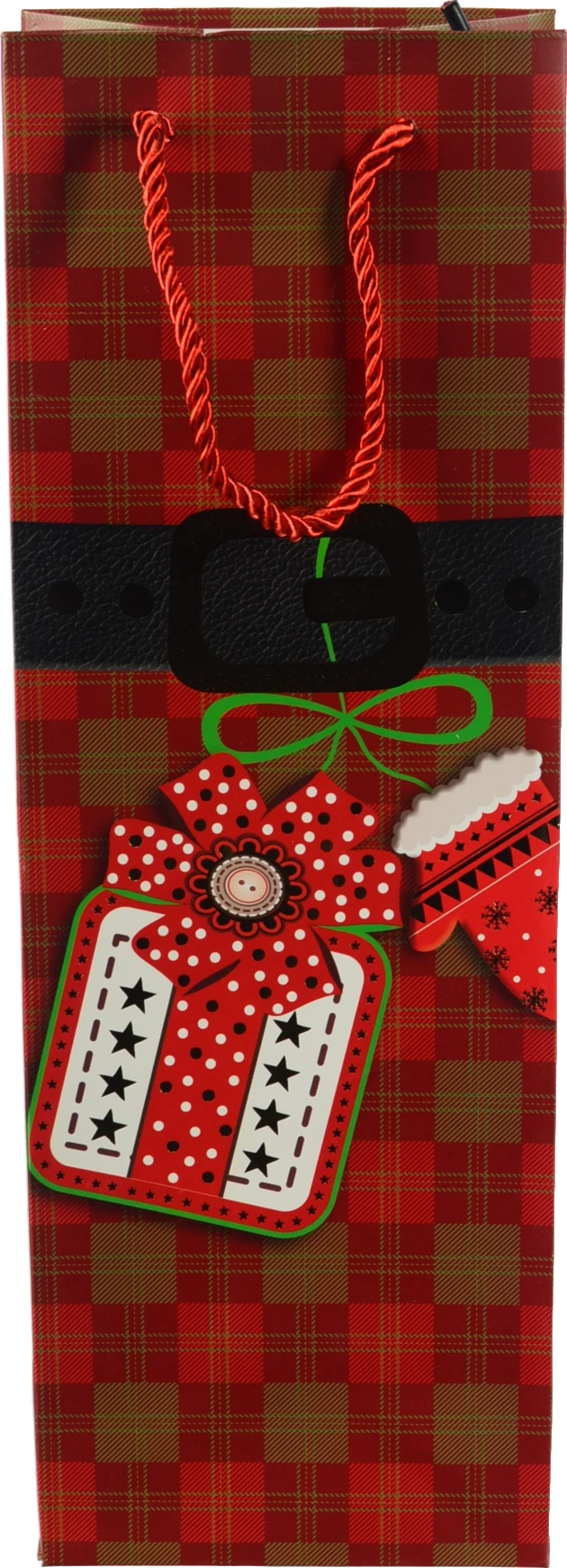 Пакет подарунковий новорічний 351210cм