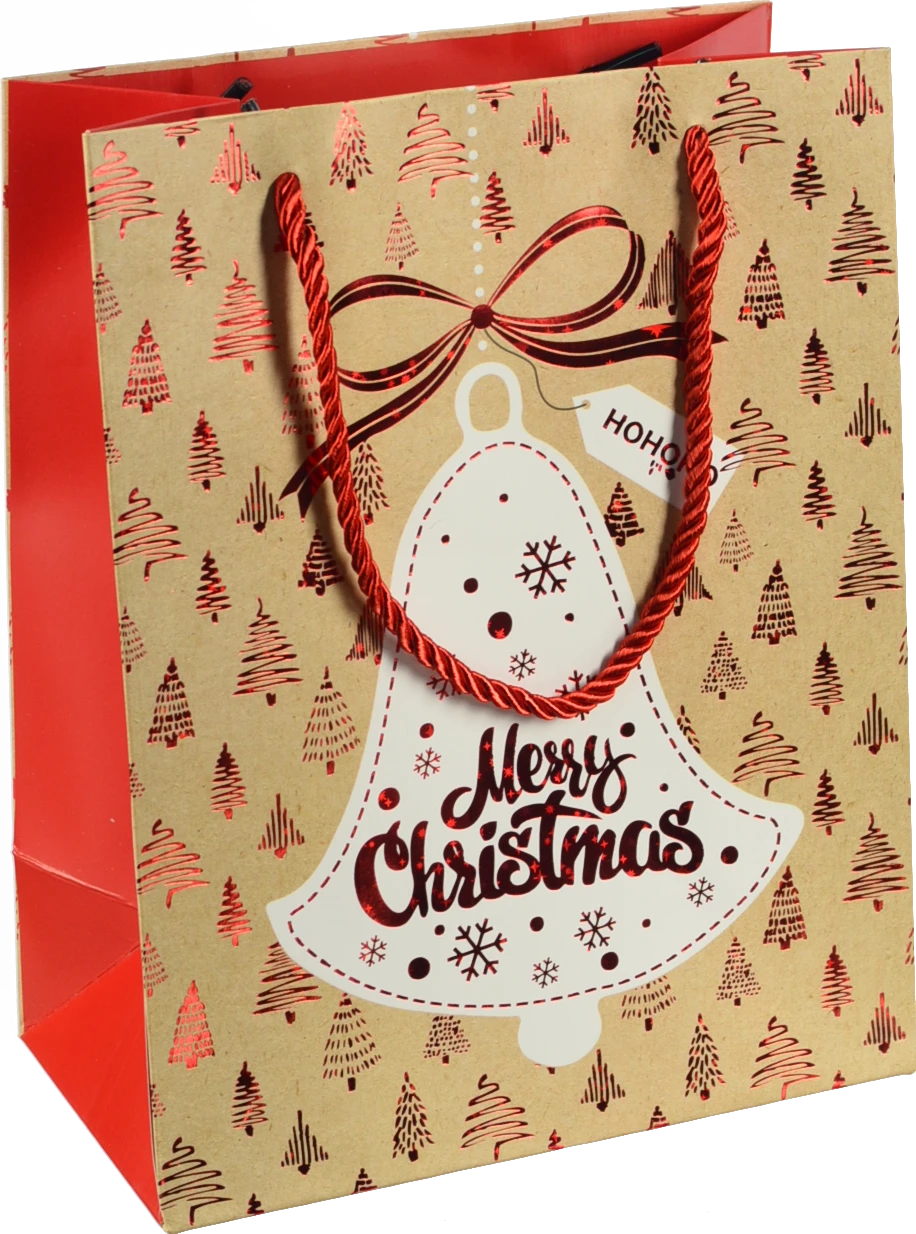 Пакет подарунковий новорічний тип 4 182310cm