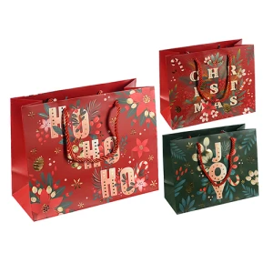 Пакет подарунковий новорічний тип 16 231810cm