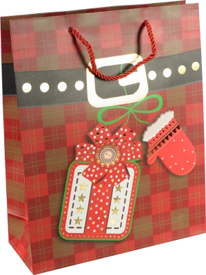 Пакет подарунковий новорічний тип 1 263210cm