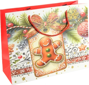 Пакет подарунковий новорічний тип 12 312512cm