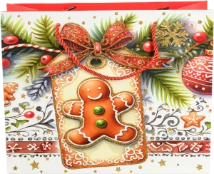 Пакет подарунковий новорічний тип 12 312512cm