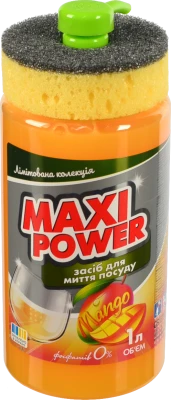 Засіб Maxi Power д.миття посуд 1л манго