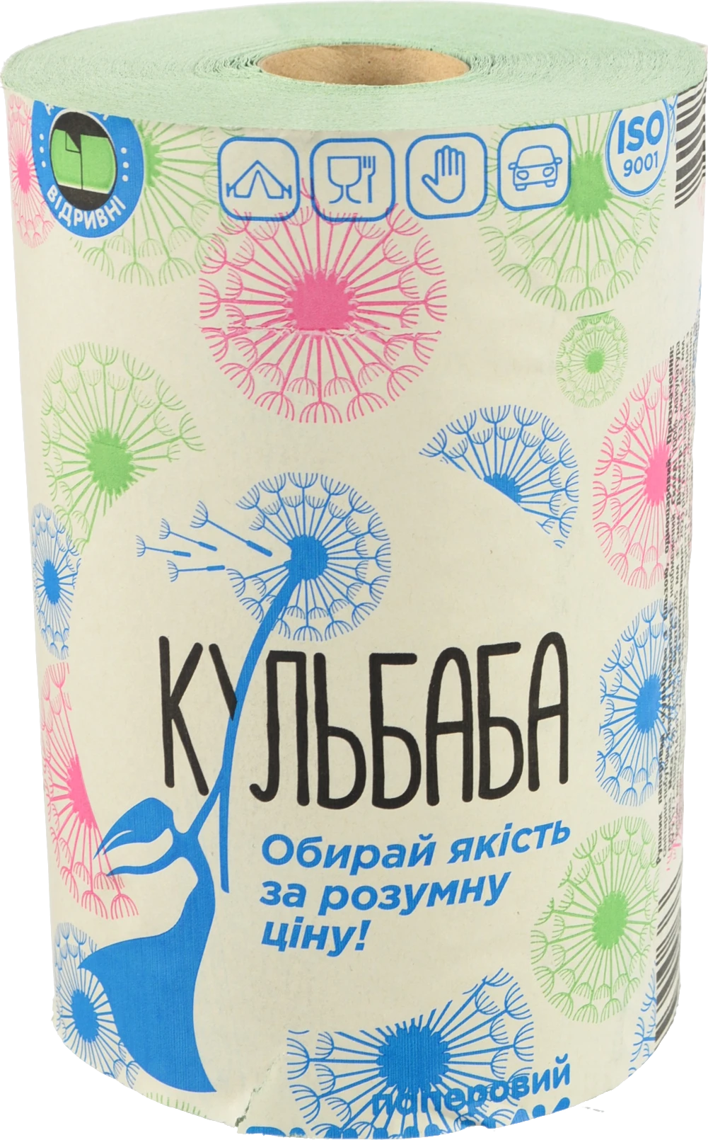 Рушник паперовий Кульбаба 1шт