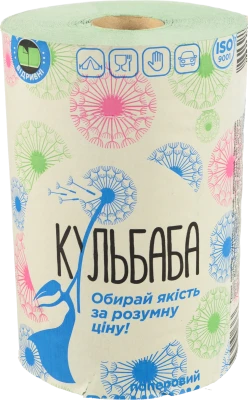 Рушник паперовий Кульбаба 1шт