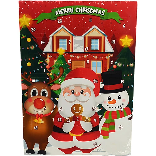 Цукерки Relkon 50г адвент календар рiздвяний