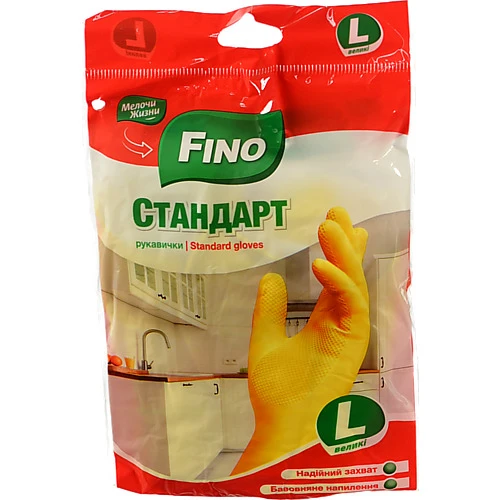 Рукавички FINO L госп латекснi