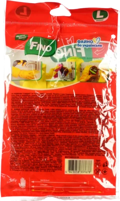 Рукавички FINO L госп латекснi