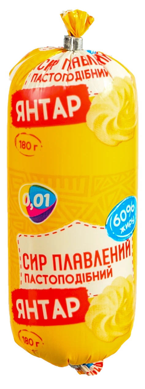 Сир пл. 180г 60% янтар туба