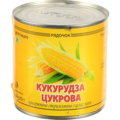 Кукурудза Рядочок 420г з.б