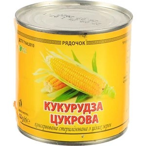 Кукурудза Рядочок 420г з.б