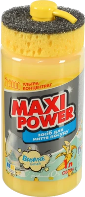 Засіб для миття посуду Banane Maxi Power 1л