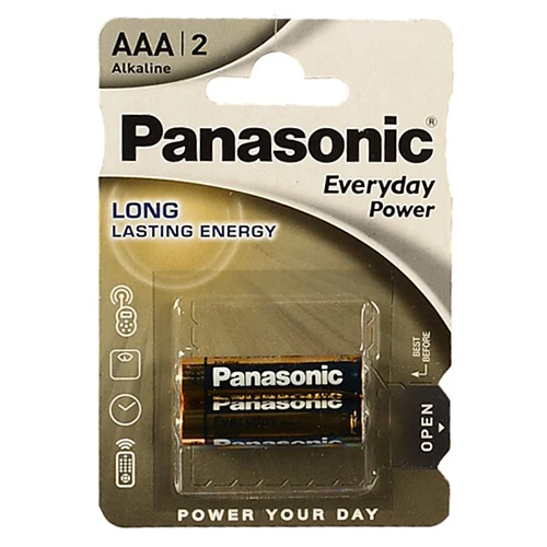 Батарейки ААА LR03 Long lasting energy Panasonic 2шт