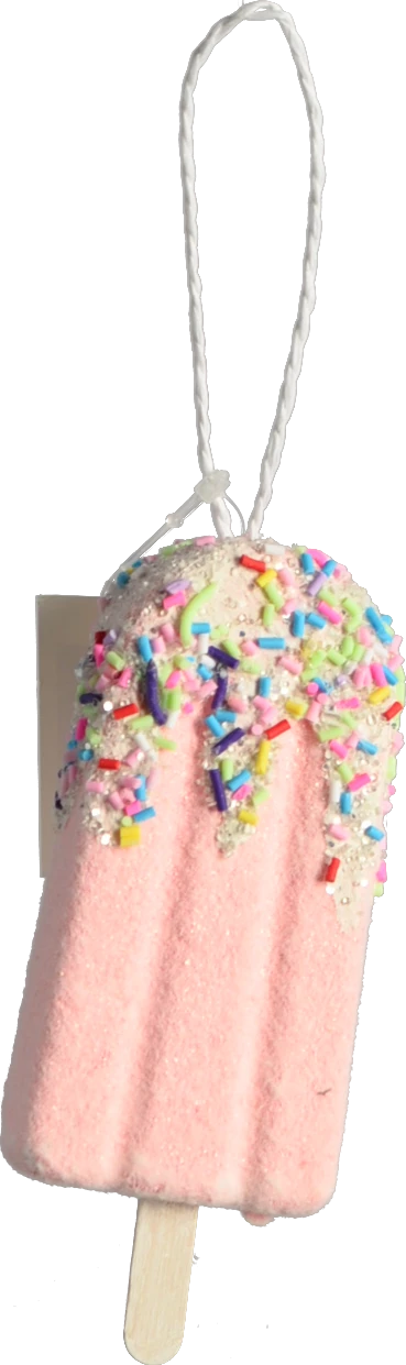 Декор новорічний з піни Морозиво тип 1