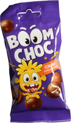 Драже Crunch кульки з какао у молочному шоколаді Boom Choc м/у 30г