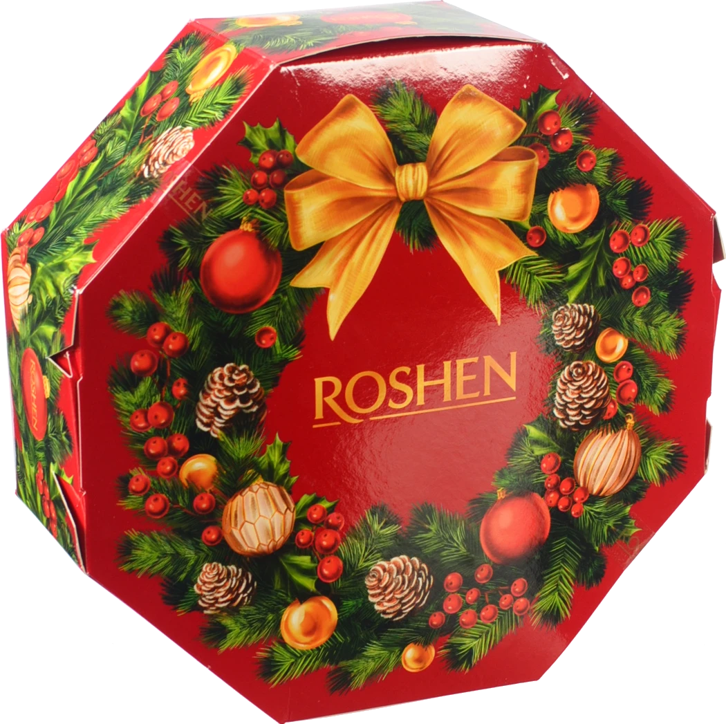 Н.П Рошен 598г різдвяний вінок