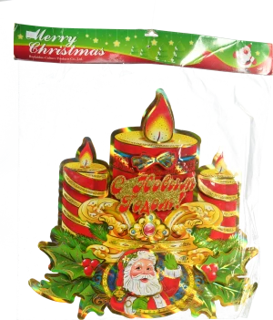 Листівка новорічна велика. Артикул 178229-1 2 3