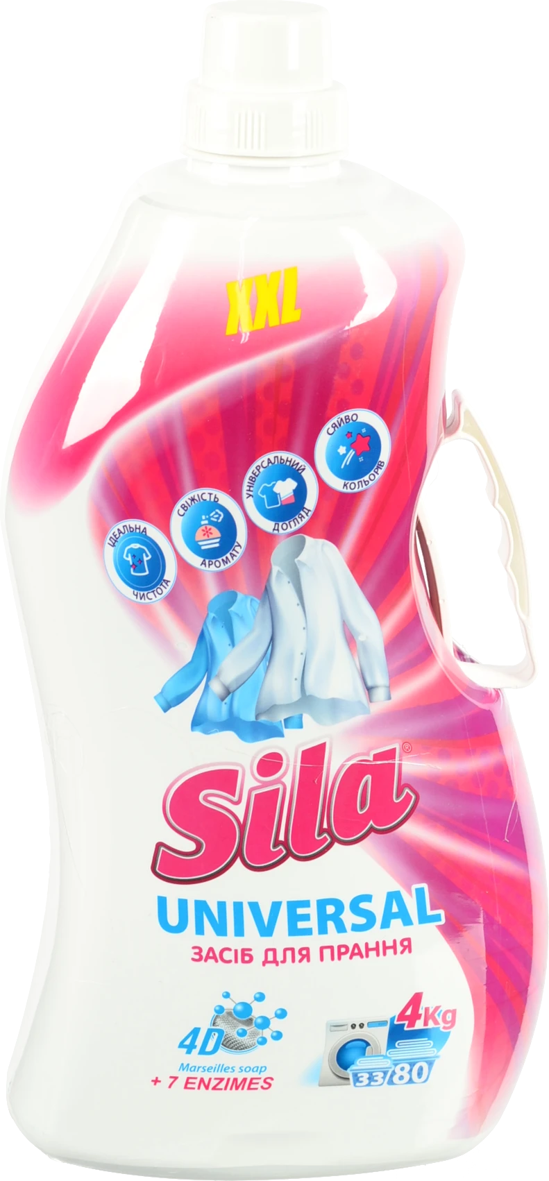 Засіб д.прання Сила 4кг universal