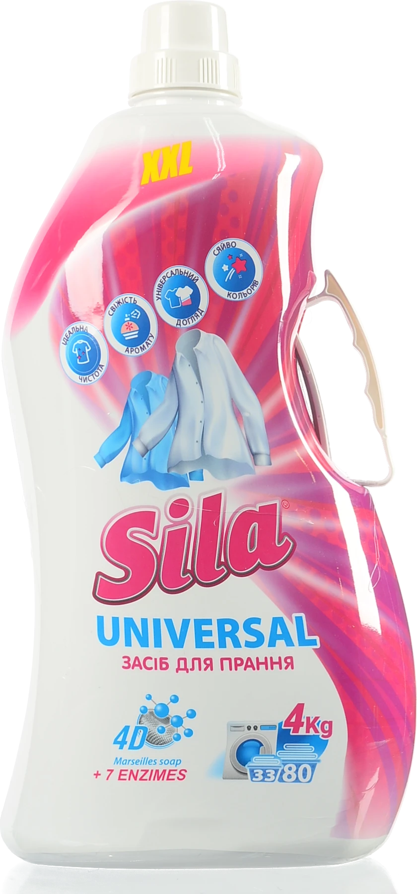 Засіб д.прання Сила 4кг universal