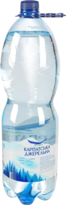 Вода мінеральна сильногазована Карпатська Джерельна п/пл 2л