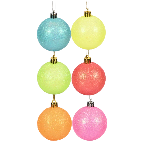 Набір іграшок 17.411.65.8 кульки різнокольорові 6 шт