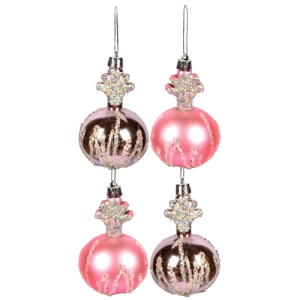 Набір іграшок 23105.8 кульки рожеві 4 шт