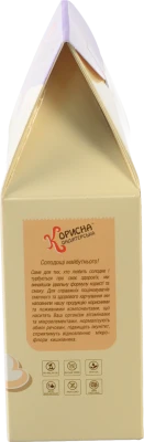 Печиво Корисна Кондитерська 90г шоколад біла глазур пісочне