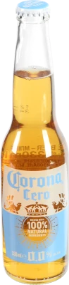 Пиво Corona 0.33л cero світле б.а с.пл