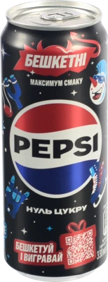 Напій безалкогольний сильногазований без цукру Max Pepsi 330 мл