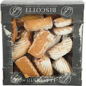 Печиво Biscotti 550г здобне пісочно відсадне тутті-фрутті