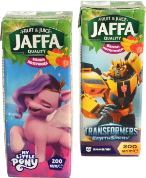 Нектар Jaffa поні 0.2л банан полуниця